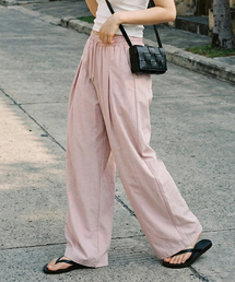 MOZMOZ（モズモズ）の「コンフォートサマー ワイドパンツ ピンク（その他パンツ）」