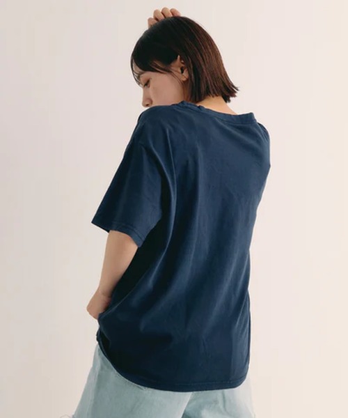 merrylatte(メリーラテ)の「ピグメントTシャツ【IROHANI】(Tシャツ/カットソー・レディース・グレー・FREE)」の9枚目の写真