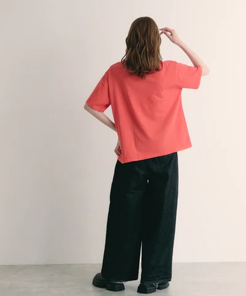 merrylatte(メリーラテ)の「ピグメントTシャツ【IROHANI】(Tシャツ/カットソー・レディース・グレー・FREE)」の13枚目の写真