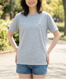 【DISNEY/ディズニー】胸ワンポイントキャラクター総柄DRYメッシュ半袖Tシャツ(吸水速乾)TOY AT PLAY(トイ・アット・プレイ)