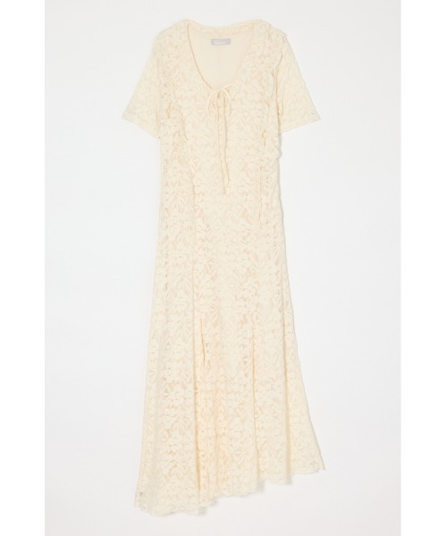 MOUSSY(マウジー)の「CUT LACE ASYMMETRY ドレス(ワンピース・レディース・ダークブラウン/アイボリー/ブラック・1/2)」の16枚目の写真