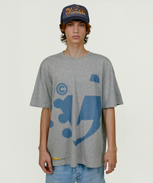 TEKET（テケット）の「Dot-Com Tee Melange Gray（Tシャツ/カットソー）」