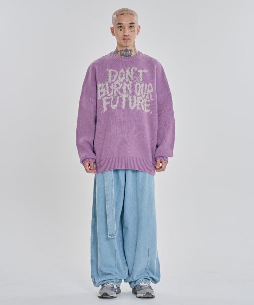 AJOBYAJO（アジョバイアジョ）の「[PBA] DBOF Wool Knit Sweater [PINK]（ニット/セーター・レディース・その他・SMALL/MEDIUM/LARGE/X-LARGE）」の5枚目の写真