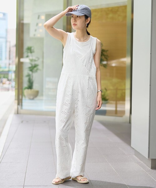 サロペット・オーバーオール・オールインワン COCOBLAZER PLAYFUL ROMPERS RONEL】コットンレースオールインワン（サロペット/オーバーオール