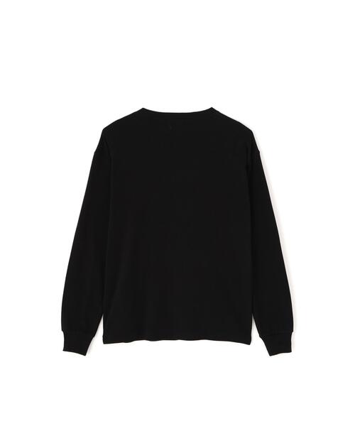 Schott（ショット）の「Schott/ショット/KNITTING HENLEY LS T-SHIRT/ニット ヘンリーロンT（Tシャツ/カットソー・メンズ・キナリ/ブラック・L/2XL/M/XL）」の10枚目の写真