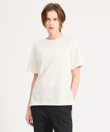 ESTNATION | ESTNATION / バックジップ クルーネックブラウス(Tシャツ/カットソー)