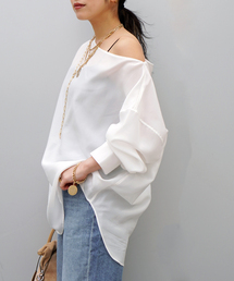 AP STUDIO | シルキープルオーバー(シャツ/ブラウス)