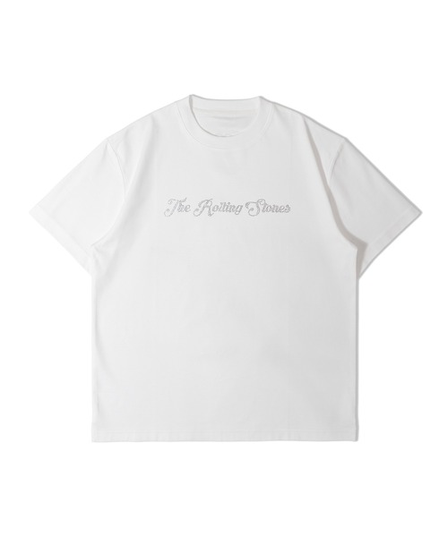 JACKROSE(ジャックローズ)の「B-TRS-シルケット天竺・ロゴ・ラインストーンSSTEE(Tシャツ/カットソー・メンズ・ホワイト/ブラック・M/L/XL)」の22枚目の写真
