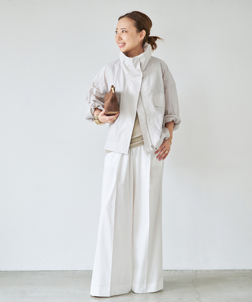 Deuxieme Classe（ドゥーズィエムクラス）の「【LIBERADD/リベラド】SHORT BLOUSON（その他アウター・レディース・モカ/オートミール・FREE）」の3枚目の写真