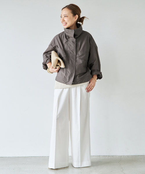 Deuxieme Classe（ドゥーズィエムクラス）の「【LIBERADD/リベラド】SHORT BLOUSON（その他アウター・レディース・モカ/オートミール・FREE）」の4枚目の写真