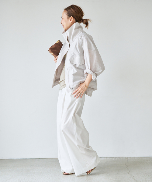 Deuxieme Classe（ドゥーズィエムクラス）の「【LIBERADD/リベラド】SHORT BLOUSON（その他アウター・レディース・モカ/オートミール・FREE）」の10枚目の写真
