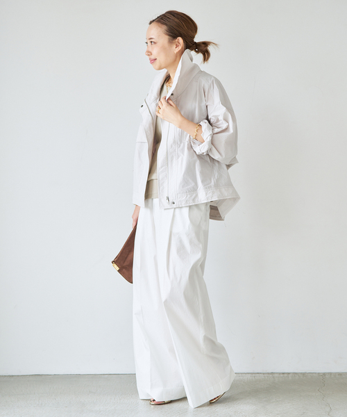 Deuxieme Classe（ドゥーズィエムクラス）の「【LIBERADD/リベラド】SHORT BLOUSON（その他アウター・レディース・モカ/オートミール・FREE）」の11枚目の写真