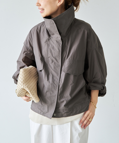 Deuxieme Classe（ドゥーズィエムクラス）の「【LIBERADD/リベラド】SHORT BLOUSON（その他アウター・レディース・モカ/オートミール・FREE）」の15枚目の写真