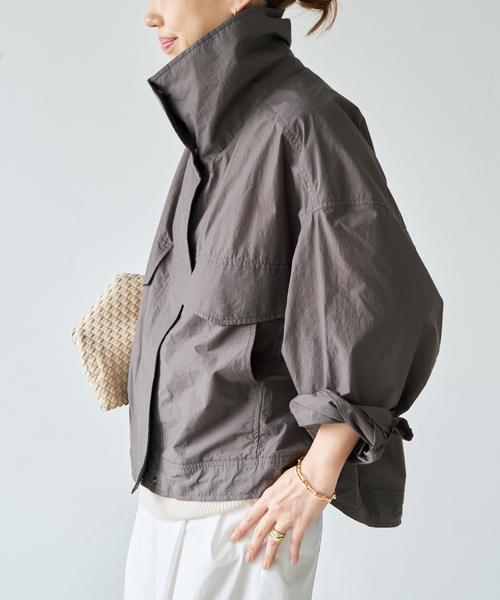 Deuxieme Classe（ドゥーズィエムクラス）の「【LIBERADD/リベラド】SHORT BLOUSON（その他アウター・レディース・モカ/オートミール・FREE）」の16枚目の写真