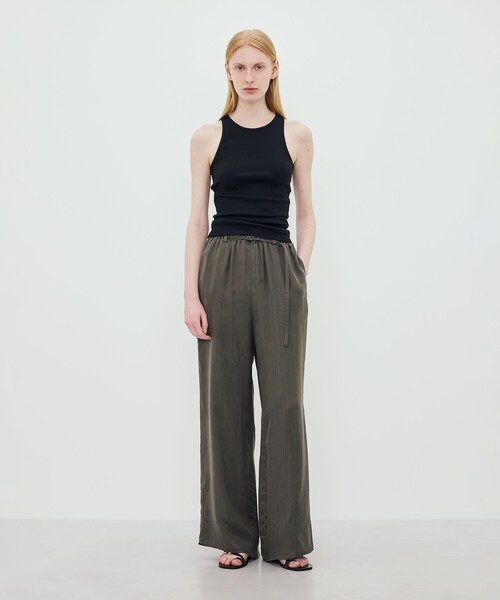 BY MALENE BIRGER(バイマレーネビルガー)の「BY MALENE BIRGE AMANI タンクトップ(タンクトップ・レディース・ホワイト/ブラック・XS)」の3枚目の写真