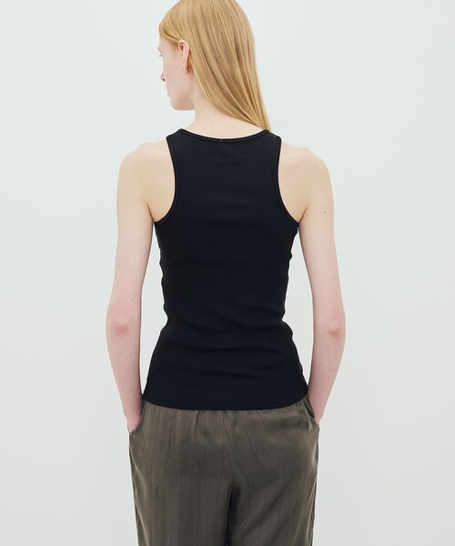 BY MALENE BIRGER(バイマレーネビルガー)の「BY MALENE BIRGE AMANI タンクトップ(タンクトップ・レディース・ホワイト/ブラック・XS)」の6枚目の写真