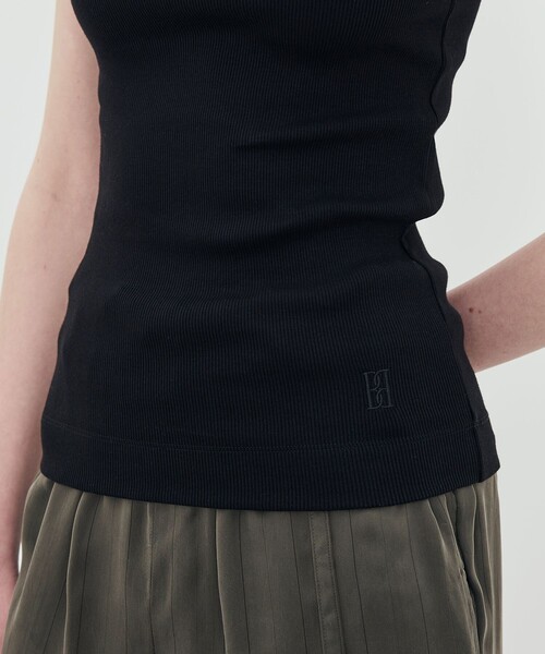 BY MALENE BIRGER(バイマレーネビルガー)の「BY MALENE BIRGE AMANI タンクトップ(タンクトップ・レディース・ホワイト/ブラック・XS)」の10枚目の写真
