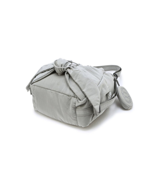 athe（アテ）の「[RUBAN] グレーリボンバックパック兼ショルダーバッグ S AABA5F911G2（バックパック/リュック・レディース・グレー・FREE）」の6枚目の写真