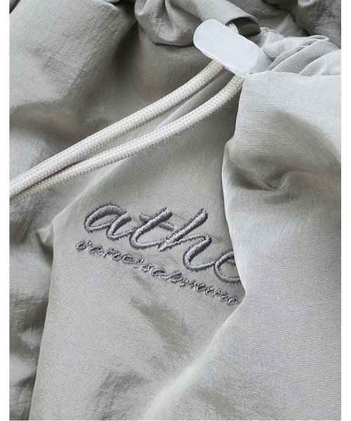 athe（アテ）の「[RUBAN] グレーリボンバックパック兼ショルダーバッグ S AABA5F911G2（バックパック/リュック・レディース・グレー・FREE）」の10枚目の写真