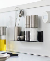 collex（コレックス）の「【tower】マグネット キッチン棚 S 浮かせる収納 調味料ラック 小物整理（キッチン収納）」