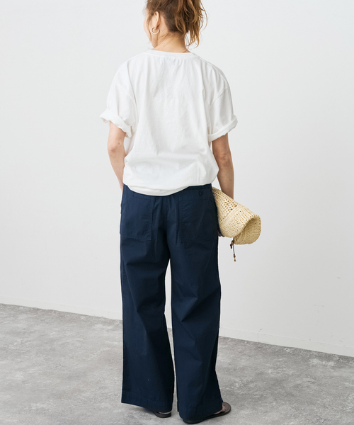 Spick & Span（スピックアンドスパン）の「《別注 / 追加》J.J.Mercer / ジェイジェイマーサー Tシャツ（Tシャツ/カットソー・レディース・ブラック系その他/ホワイト/ブラウン・FREE）」の9枚目の写真