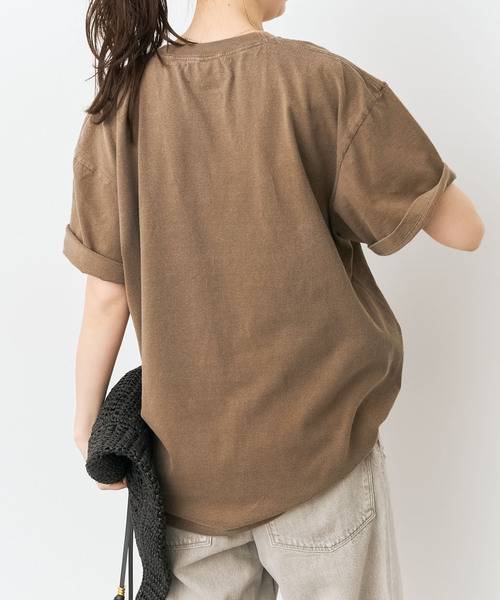 Spick & Span（スピックアンドスパン）の「《別注 / 追加》J.J.Mercer / ジェイジェイマーサー Tシャツ（Tシャツ/カットソー・レディース・ブラック系その他/ホワイト/ブラウン・FREE）」の12枚目の写真