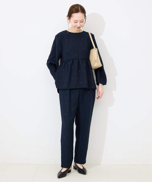 SLOBE IENA(スローブイエナ)の「《WEB限定カラーあり/追加》SLOBE スクエアハンドルバッグ(ハンドバッグ・レディース・ブラック/ベージュ・FREE)」の13枚目の写真