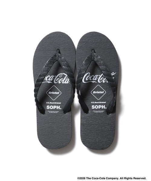 F.C.Real Bristol(エフシーレアルブリストル)の「Coca-Cola LISTED LOGOS BEACH SANDALS(サンダル・メンズ・グリーン/ブラック/ホワイト/ネイビー・25cm/24cm/28cm/27cm/26cm)」の11枚目の写真