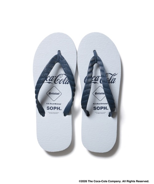 F.C.Real Bristol(エフシーレアルブリストル)の「Coca-Cola LISTED LOGOS BEACH SANDALS(サンダル・メンズ・グリーン/ブラック/ホワイト/ネイビー・25cm/24cm/28cm/27cm/26cm)」の14枚目の写真