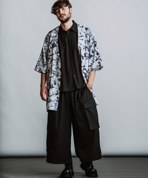NO ID.(ノーアイディ)の「【NO ID.】No Collar Long Jacket / ノーカラー ロング ジャケット(ノーカラージャケット・メンズ・その他22/ホワイト/その他27・ONE SIZE)」の8枚目の写真