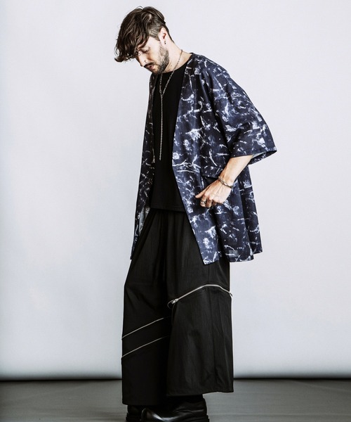 NO ID.(ノーアイディ)の「【NO ID.】No Collar Long Jacket / ノーカラー ロング ジャケット(ノーカラージャケット・メンズ・その他22/ホワイト/その他27・ONE SIZE)」の12枚目の写真