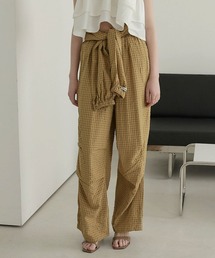 2wayウエストラップパンツ