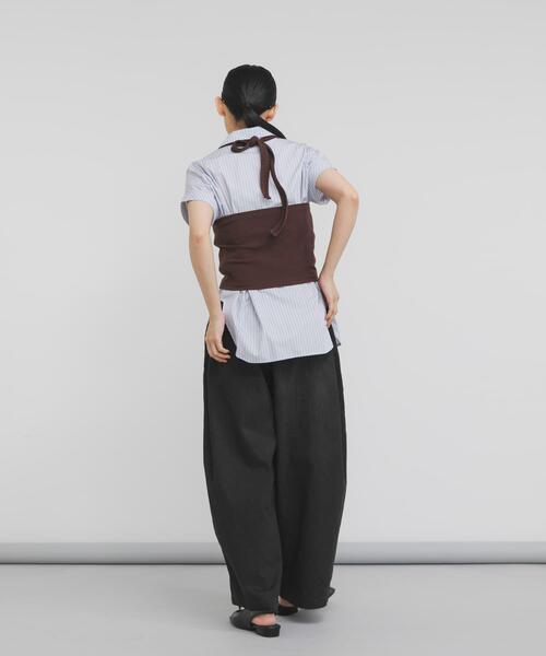 KBF(ケイビーエフ)の「『STAFF DESIGN PROJECT』ホルターネックSETシャツ(シャツ/ブラウス・レディース・ブルー系その他/アイボリー・ONE)」の5枚目の写真