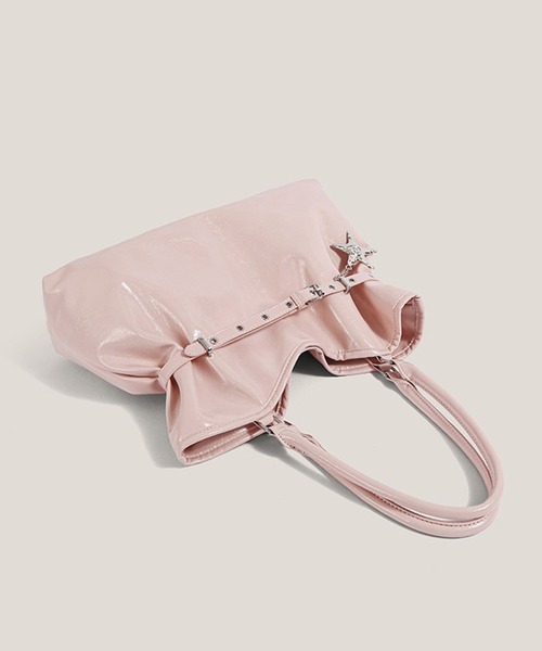 HOOK(フック)の「HOOK for girls 巾着ショルダートートバッグ(トートバッグ・レディース・ライトブルー/ピンク/オフホワイト/ブラック・FREE)」の15枚目の写真