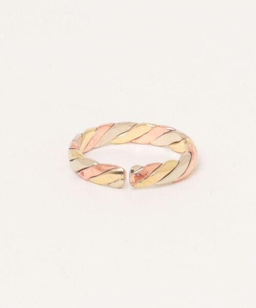 sunny branch（サニーブランチ）の「★Comb Metal★spiral ring（リング・メンズ・ブラウン・16/19）」の4枚目の写真