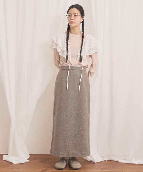 fig London(フィグロンドン)の「Hazel collar(付け襟・レディース・ホワイト/ブラック・FREE)」の12枚目の写真