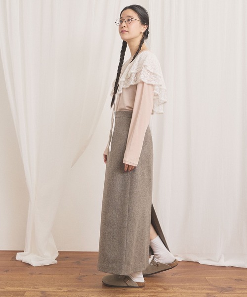 fig London(フィグロンドン)の「Hazel collar(付け襟・レディース・ホワイト/ブラック・FREE)」の13枚目の写真