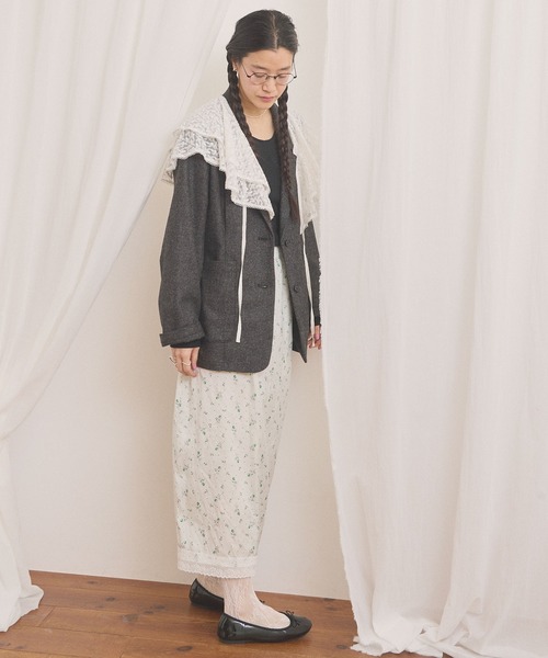 fig London(フィグロンドン)の「Hazel collar(付け襟・レディース・ホワイト/ブラック・FREE)」の10枚目の写真