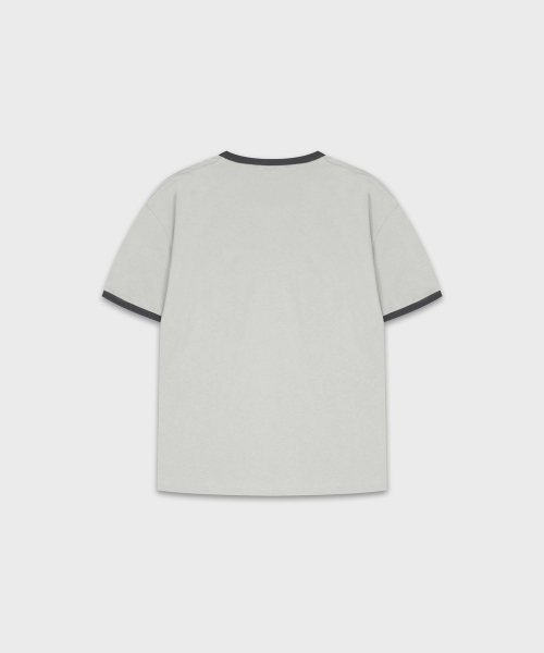 JUAN HOMME(ジュアンオム)の「クロップフィットリングハーフスリーブ(クリーム)(Tシャツ/カットソー・メンズ・その他・SMALL/MEDIUM/LARGE)」の2枚目の写真
