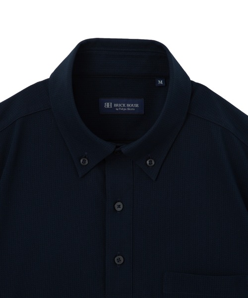 TOKYO SHIRTS（トウキョウシャツ）の「ビズポロ コンフォートドライ 半袖ポロシャツ（ポロシャツ・メンズ・ネイビー・L/M/LL/S）」の6枚目の写真