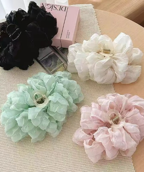 REBALANCE（リバランス）の「リボンヘアクリップ（バレッタ/ヘアクリップ・レディース・A/B/C/D/E/F・FREE）」の9枚目の写真