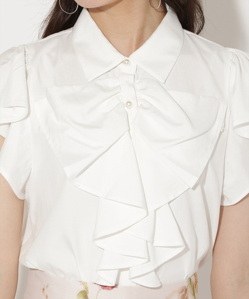 WILLSELECTION(ウィルセレクション)の「リボンディティールブラウス(シャツ/ブラウス・レディース・ブラック系その他2/ブラック系その他/オフホワイト/ピンク/ホワイト系その他・FREE)」の10枚目の写真