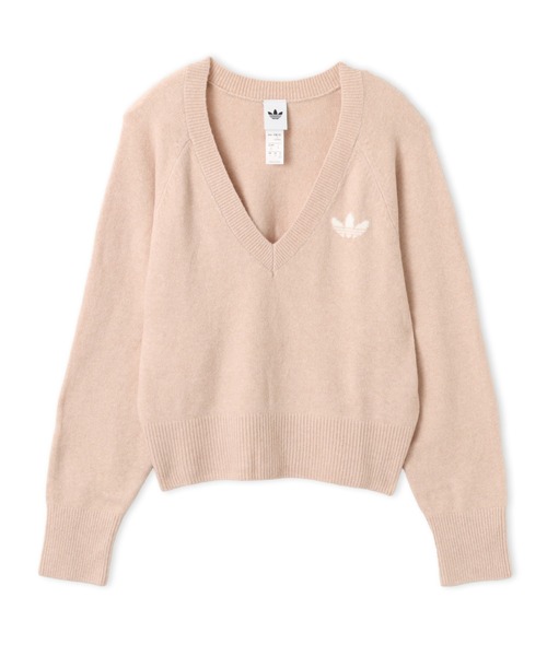 adidas ESSENTIALS KNIT SWEATSHIRT / アディダス エッセンシャルズ