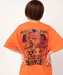 M2699 【PINKMOTEL】トレジャープリントTEE