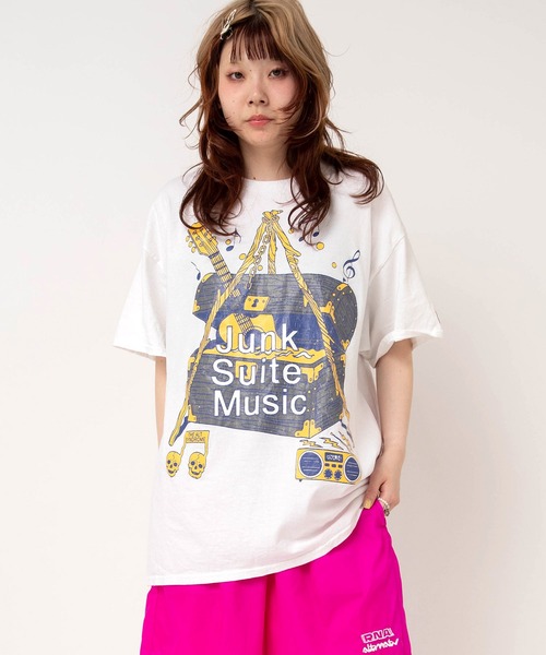 RNA(アールエヌエー)の「M2699 【PINKMOTEL】トレジャープリントTEE(Tシャツ/カットソー・レディース・オレンジ/ライトブルー/レッドパープル/ホワイト・MEDIUM)」の10枚目の写真