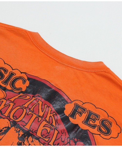 RNA(アールエヌエー)の「M2699 【PINKMOTEL】トレジャープリントTEE(Tシャツ/カットソー・レディース・オレンジ/ライトブルー/レッドパープル/ホワイト・MEDIUM)」の17枚目の写真