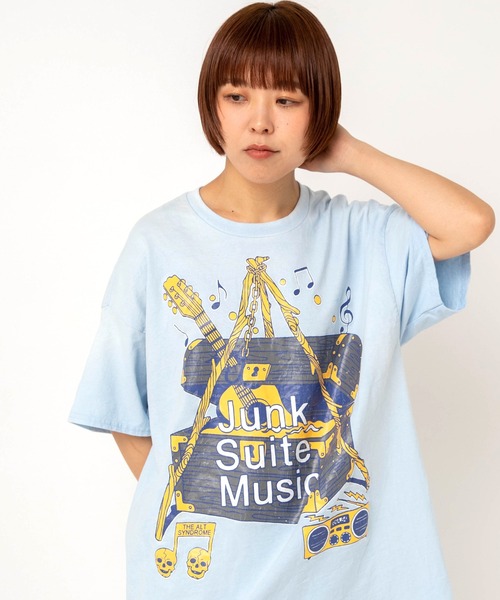 RNA(アールエヌエー)の「M2699 【PINKMOTEL】トレジャープリントTEE(Tシャツ/カットソー・レディース・オレンジ/ライトブルー/レッドパープル/ホワイト・MEDIUM)」の12枚目の写真
