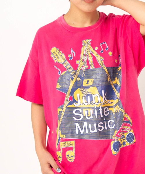 RNA(アールエヌエー)の「M2699 【PINKMOTEL】トレジャープリントTEE(Tシャツ/カットソー・レディース・オレンジ/ライトブルー/レッドパープル/ホワイト・MEDIUM)」の14枚目の写真