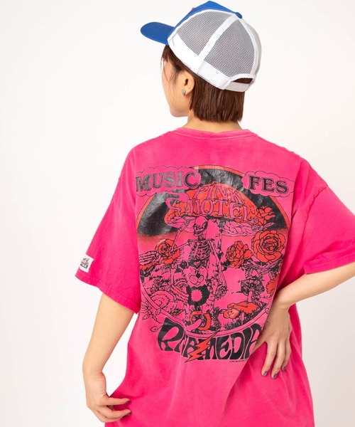 RNA(アールエヌエー)の「M2699 【PINKMOTEL】トレジャープリントTEE(Tシャツ/カットソー・レディース・オレンジ/ライトブルー/レッドパープル/ホワイト・MEDIUM)」の13枚目の写真