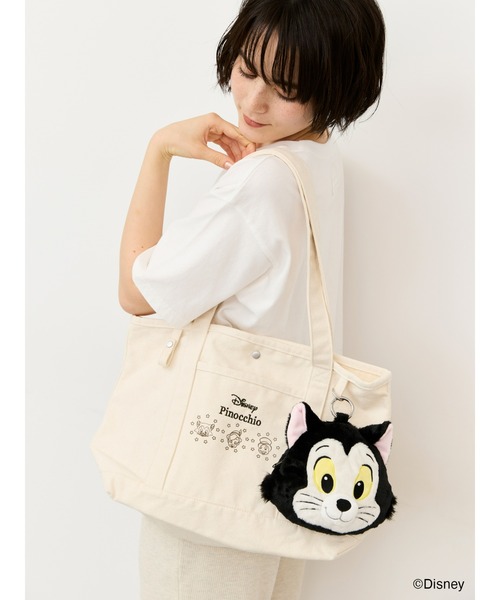 ピノキオ ギデオン まとめ売り セット ビアンコ トートバッグ ぬいぐるみ 缶バ Disney】ピノキオ/トートバッグ（ハンドバッグ）｜Disney（ディズニー